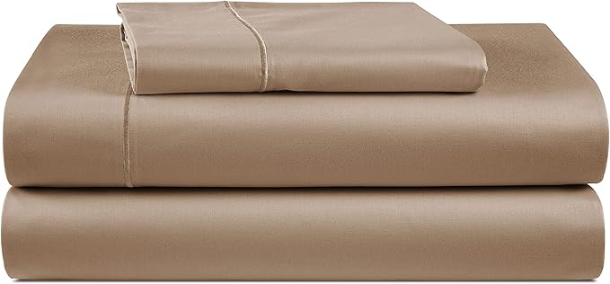Linen Bed Sheet Set - Twin