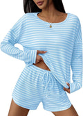 Shorts Pajama Set - Long Sleeve - 2 Piece