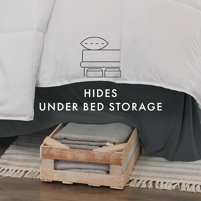 Linen Bed Skirt - King