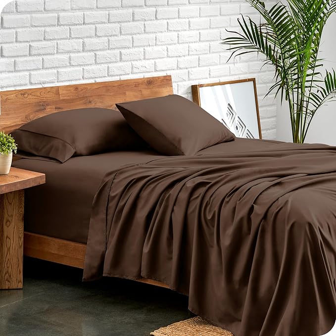 Microfiber Bed Sheet Set - Full - 4 Piece