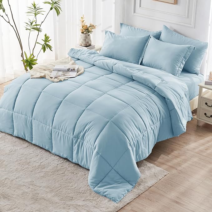Down Alternative Comforter Set - Queen - 7 Piece