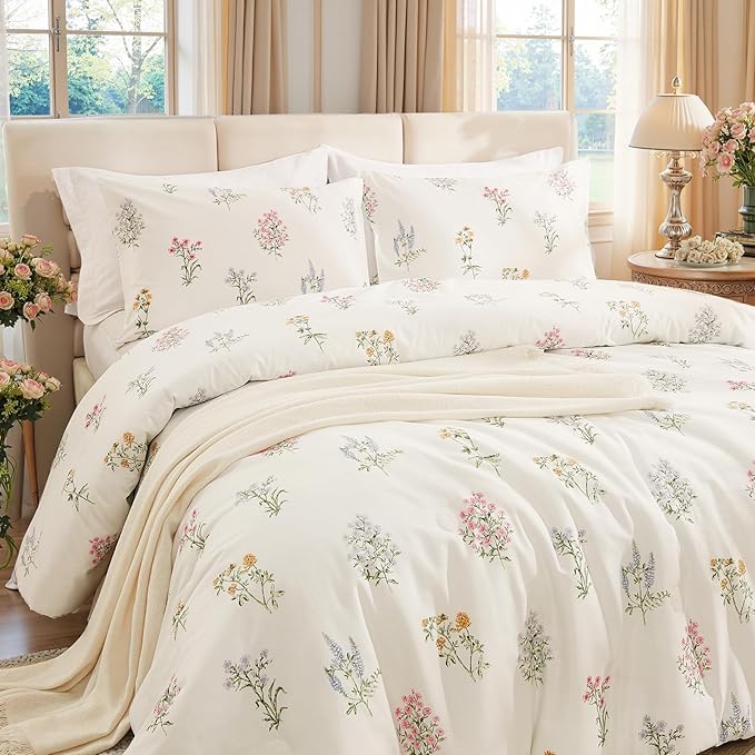 Linen Duvet Cover Set - Queen - 3 Piece