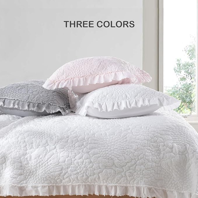 Microfiber Quilt Set - King - 3 Piece
