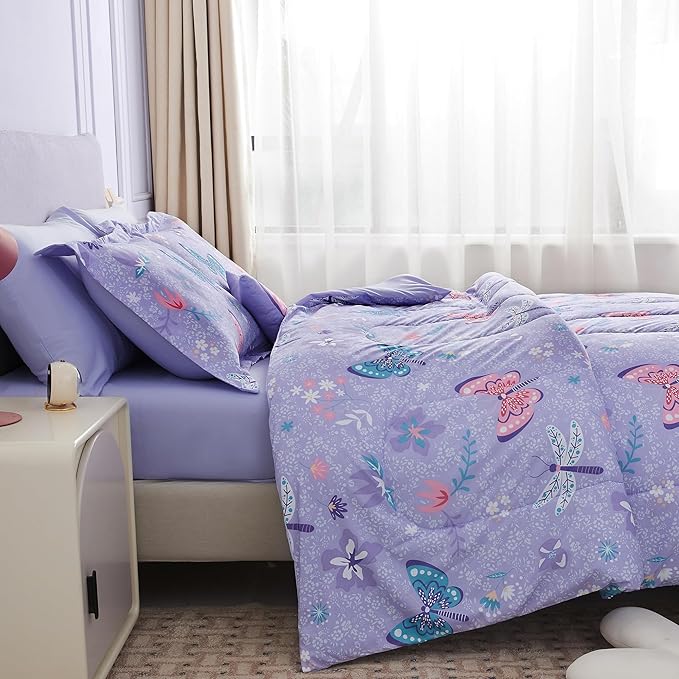 Microfiber Comforter Set - Twin - 6 Piece