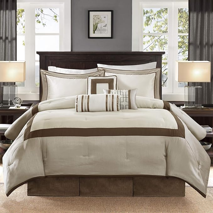 Down Alternative Comforter Set - California King - 7 Piece