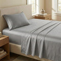 100% Cotton Bed Sheet Set - Twin XL - 3 Piece