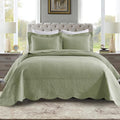 100% Cotton Quilt Set - Queen - 3 Piece