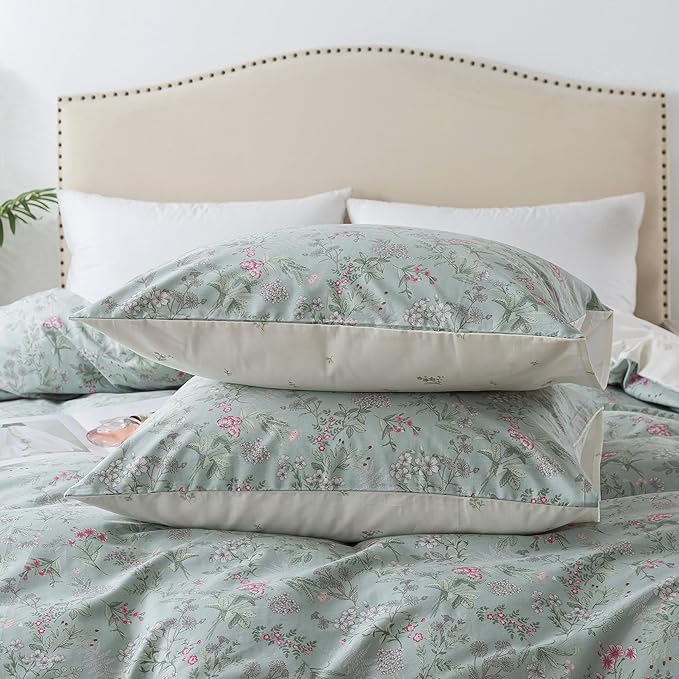 100% Cotton Duvet Cover Set - King - 3 Piece
