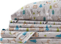 Flannel Bed Sheet Set - Queen - 4 Piece