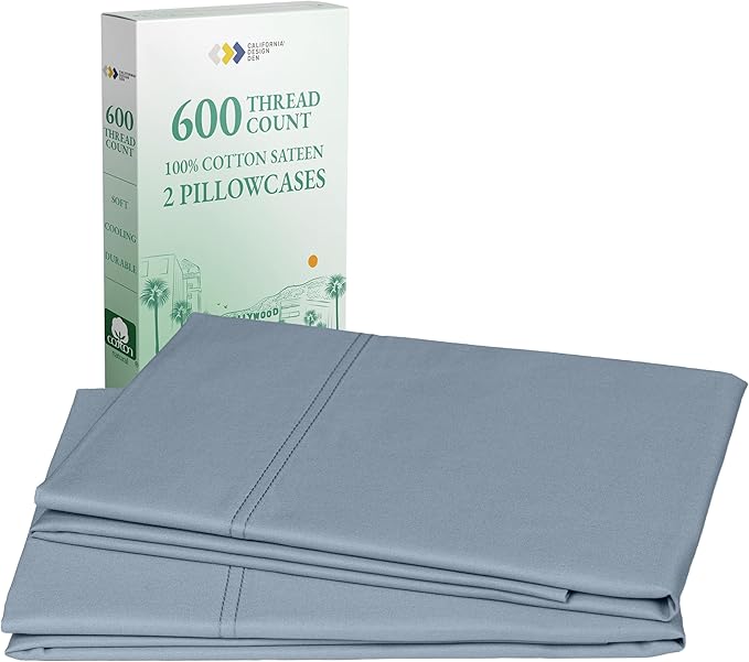 100% Cotton Pillowcase Set - Queen - 2 Piece