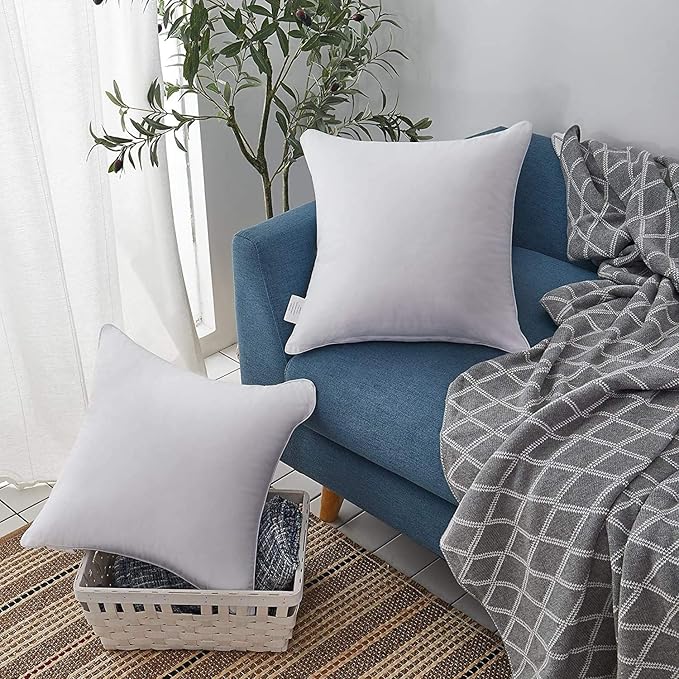 100% Cotton Pillow Insert - 2 Piece