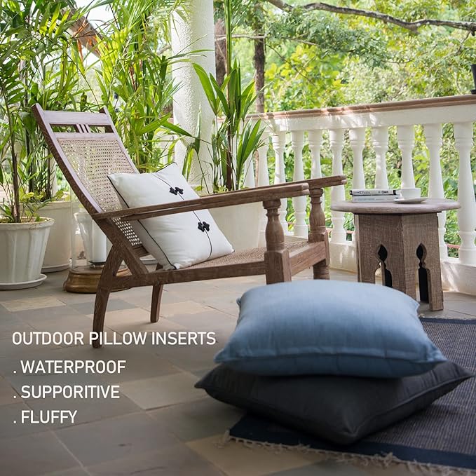 Waterproof Pillow Insert - 2 Piece