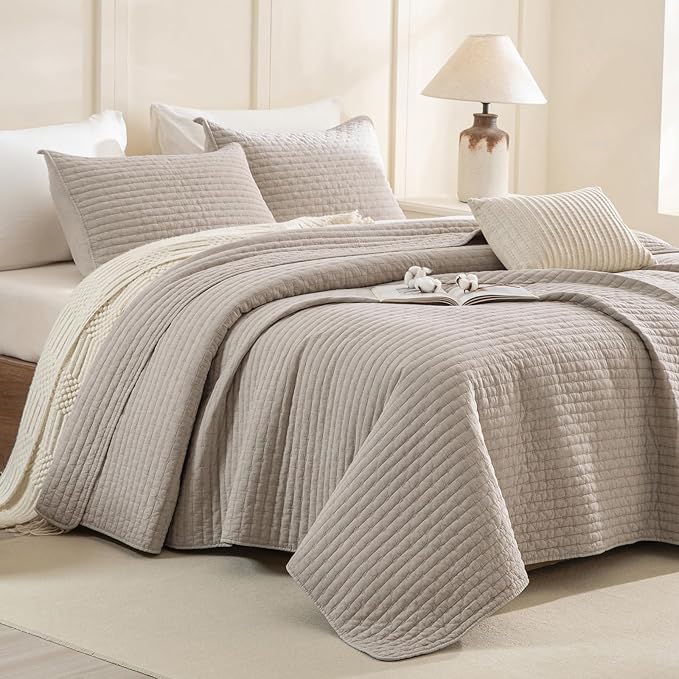 Linen Bedding Set - Queen - 3 Piece