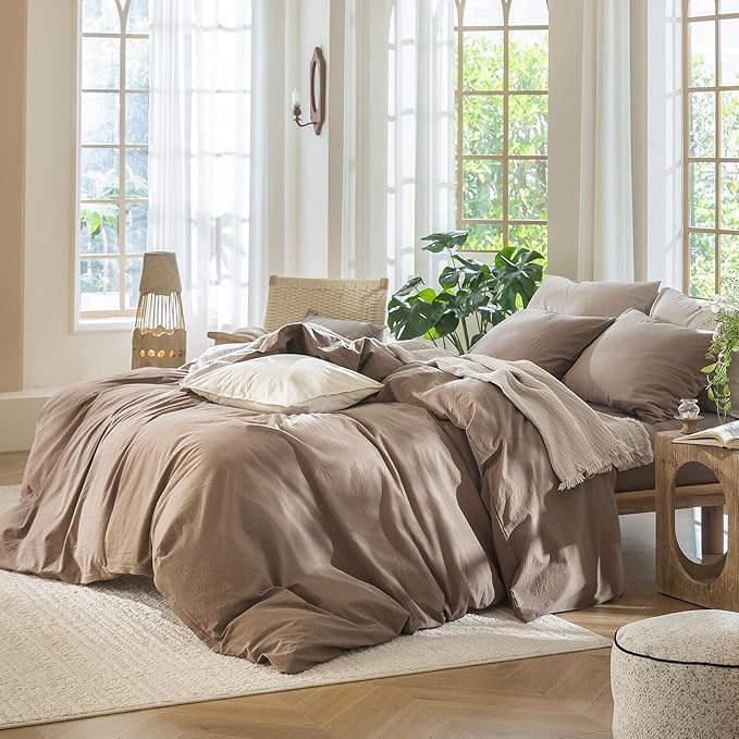 Linen Duvet Cover Set - King