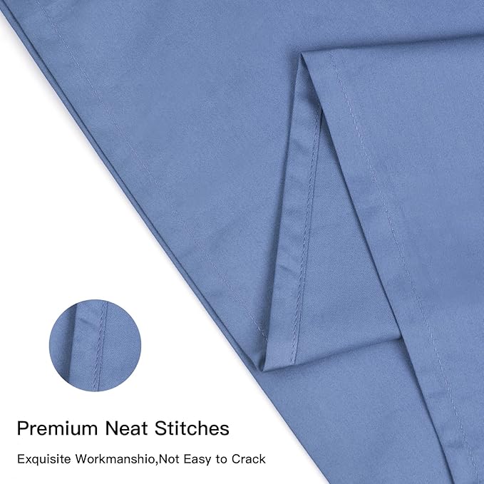 100% Cotton Pillowcase Set - Queen - 20 x 30 in - 2 Piece