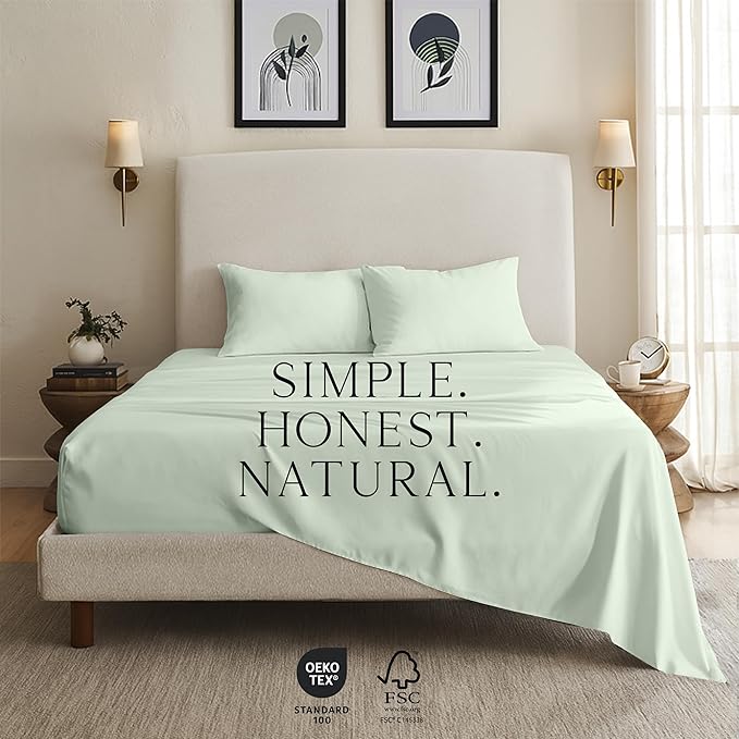 Bamboo Cooling Bed Sheet Set - King