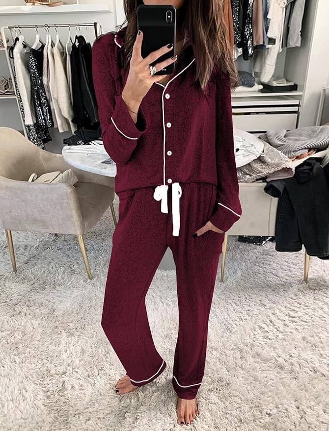 Pants Pajama Set - Long Sleeve - 2 Piece