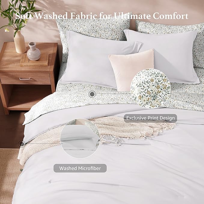Comforter Set - Queen - 7 Piece