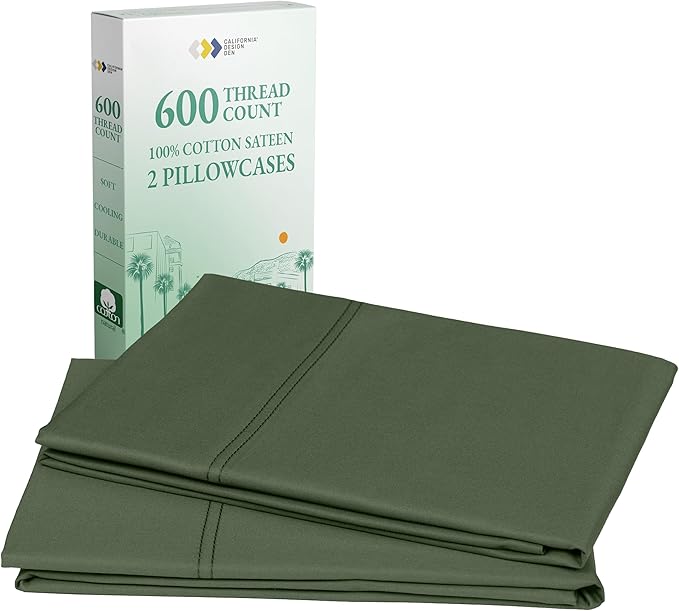 100% Cotton Pillowcase Set - Queen - 2 Piece