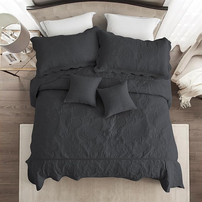 Microfiber Bedding Set - King - 5 Piece