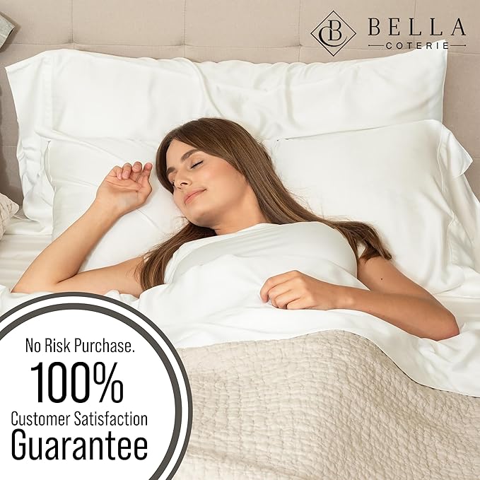 Bamboo Cooling Pillowcase Set - Queen - 2 Piece
