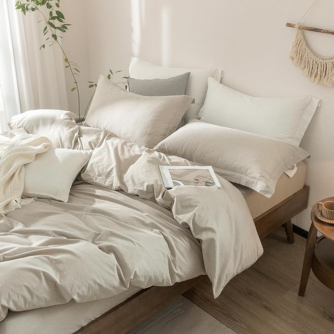 Linen Duvet Cover Set - King