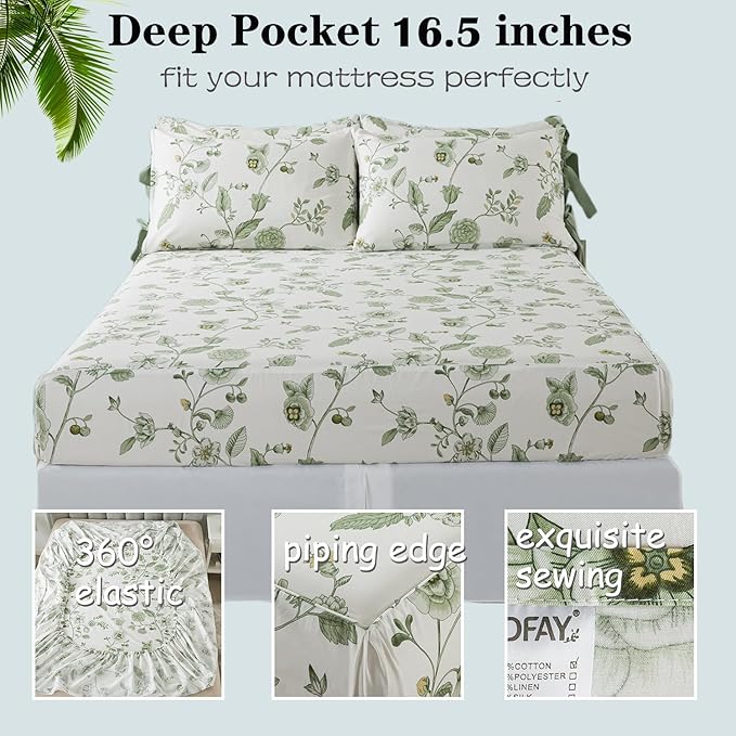 Bed Sheet Set - Full - 4 Piece