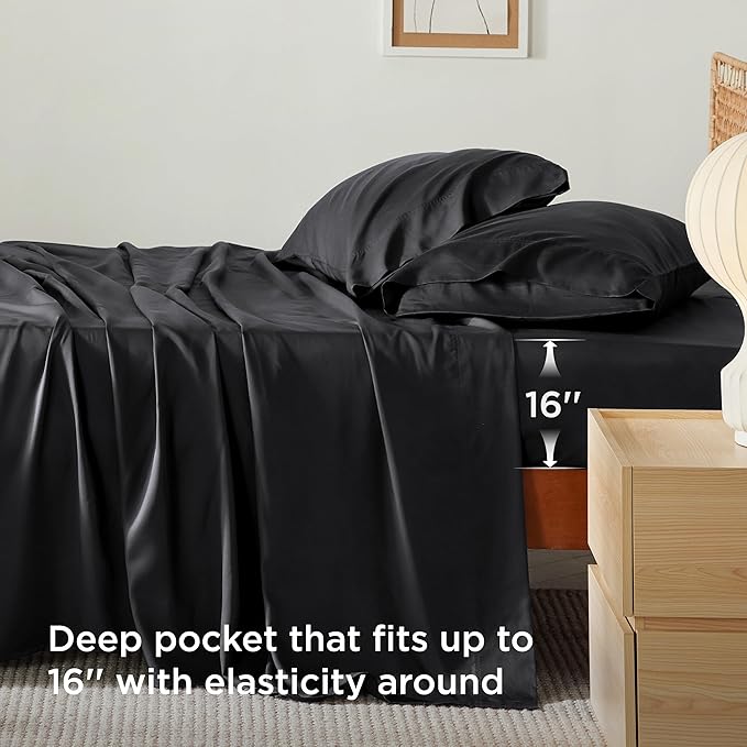 Bamboo Cooling Bed Sheet Set - King