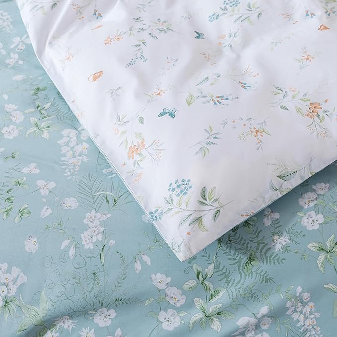 100% Cotton Duvet Cover Set - Queen - 3 Piece