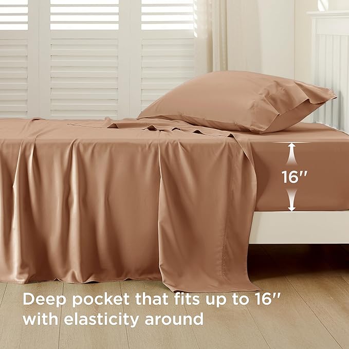 Bamboo Cooling Bed Sheet Set - Twin