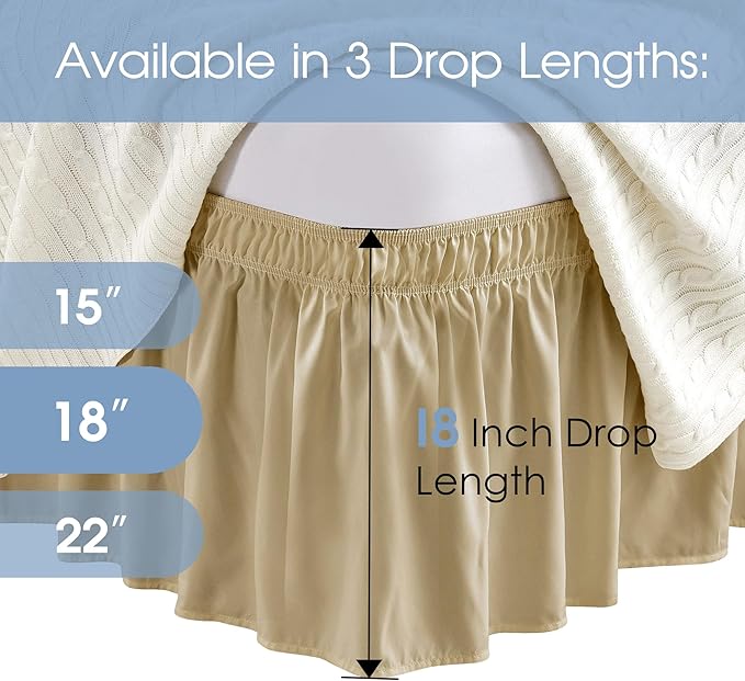 Bed Skirt - Queen - 18 in Drop
