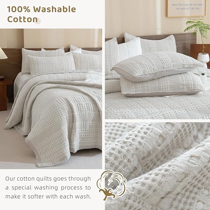 Quilt Set - Queen - 3 Piece