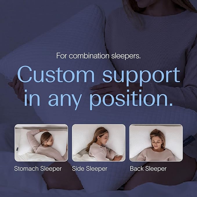 Memory Foam Bed Pillow - Queen