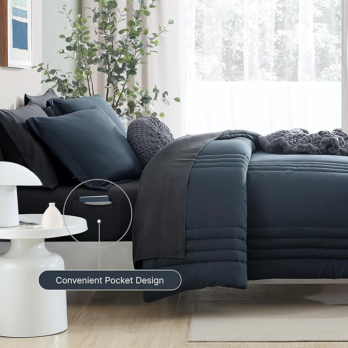 Comforter Set - King - 7 Piece