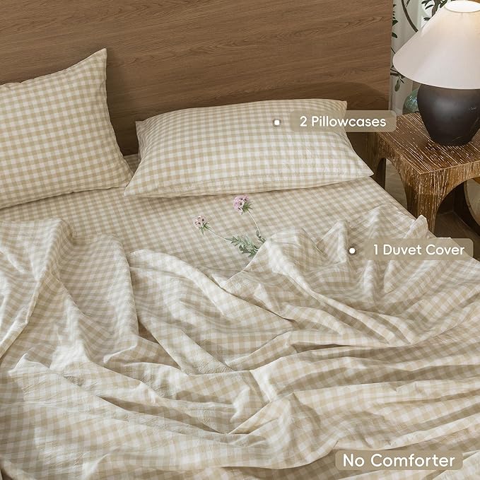Linen Duvet Cover Set - King