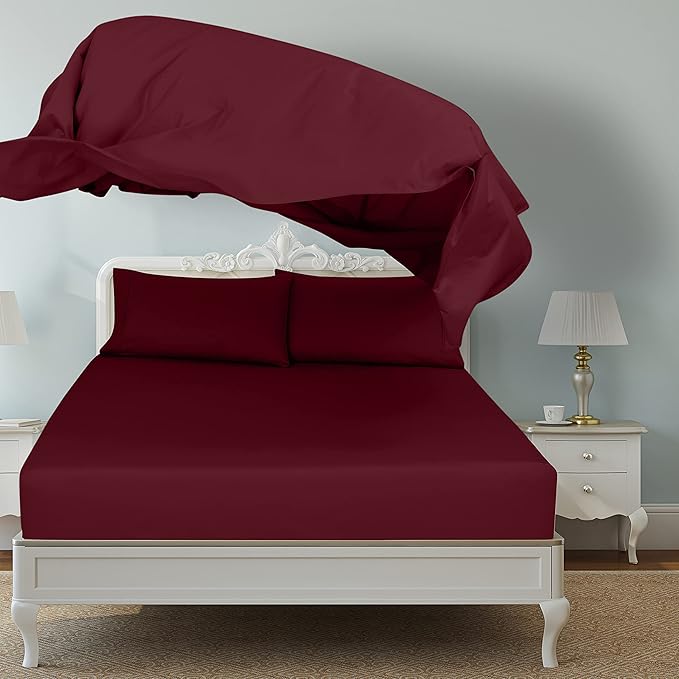Microfiber Flat Sheet - Full - 2 Pack