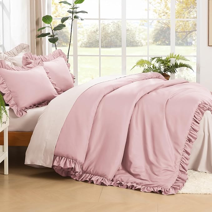 Microfiber Comforter Set - Queen - 90 x 90 in - 3 Piece