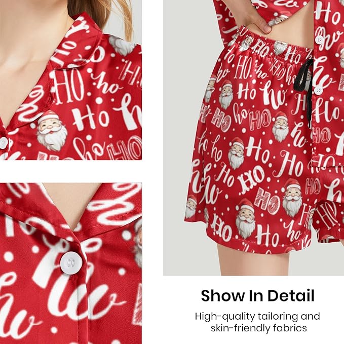 Women's Pajama Set - Short Sleeve - 2 Piece