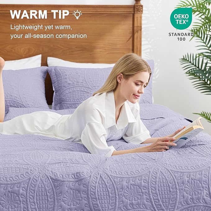 Quilt Set - Full - 3 Piece