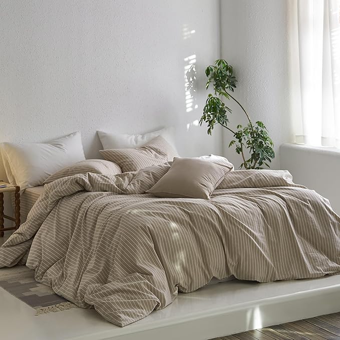Linen Duvet Cover Set - Queen