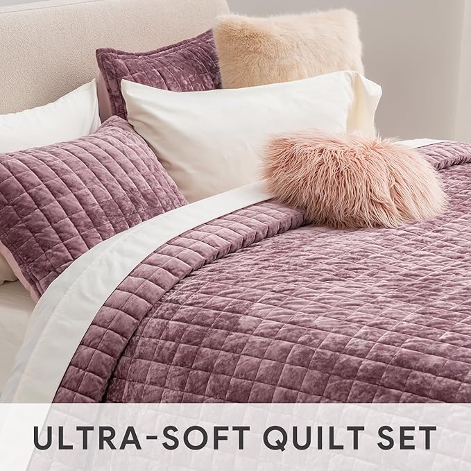 Velvet Quilt Set - Queen