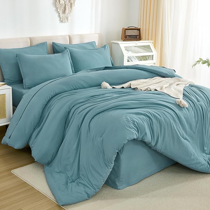 Comforter Set - Queen - 7 Piece