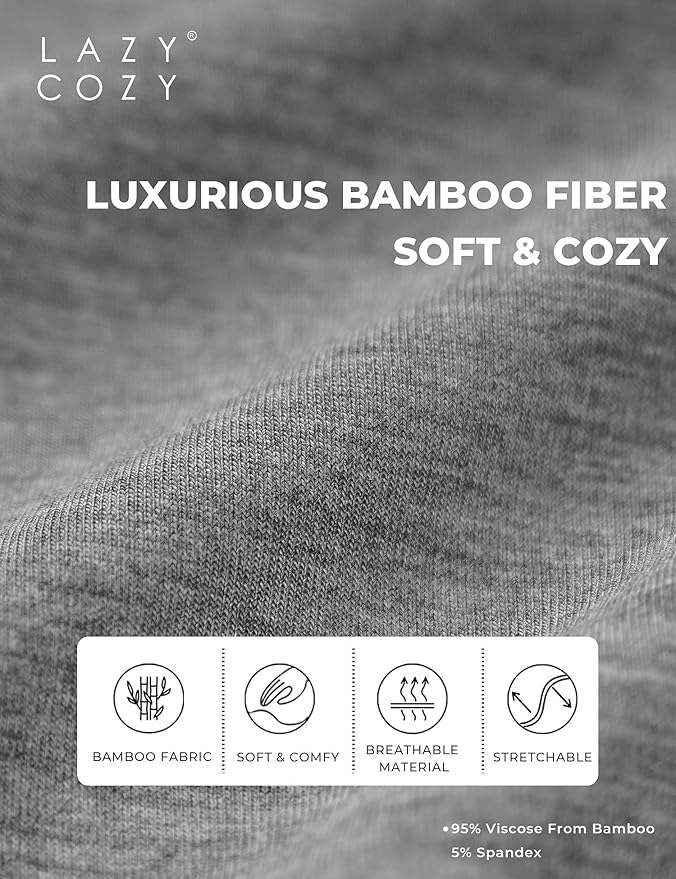 Bamboo Capri Pajama Set - Short Sleeve - 2 Piece