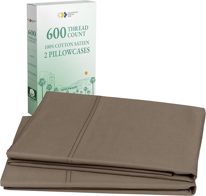 100% Cotton Pillowcase Set - Queen - 2 Piece