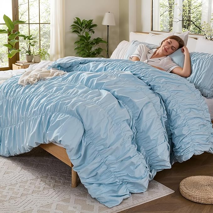 100% Cotton Comforter Set - Queen - 3 Piece