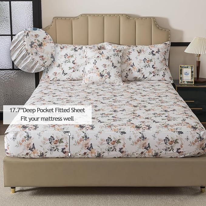 Bed Sheet Set - King - 4 Piece
