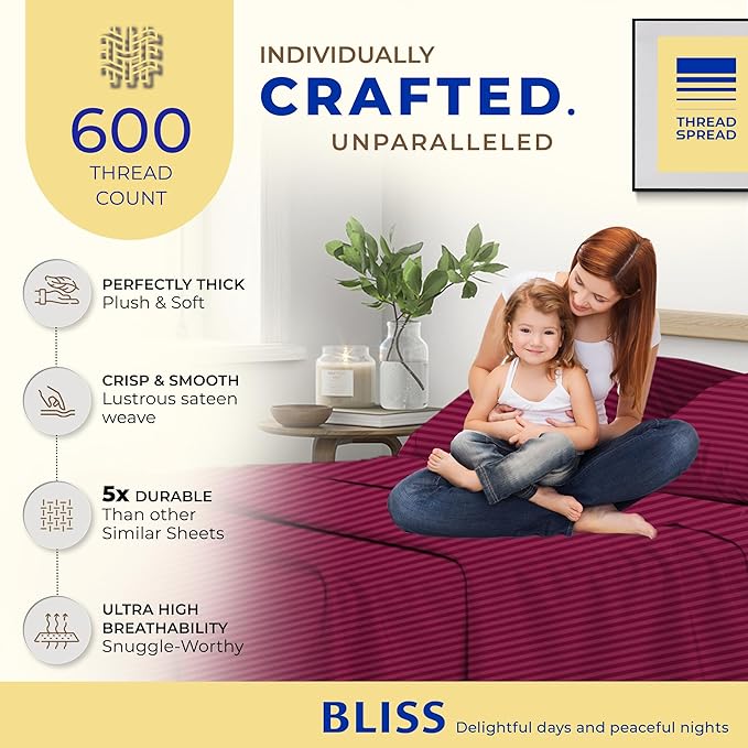 Cooling Bed Sheet Set - California King - 18 in Deep Pocket - 4 Piece
