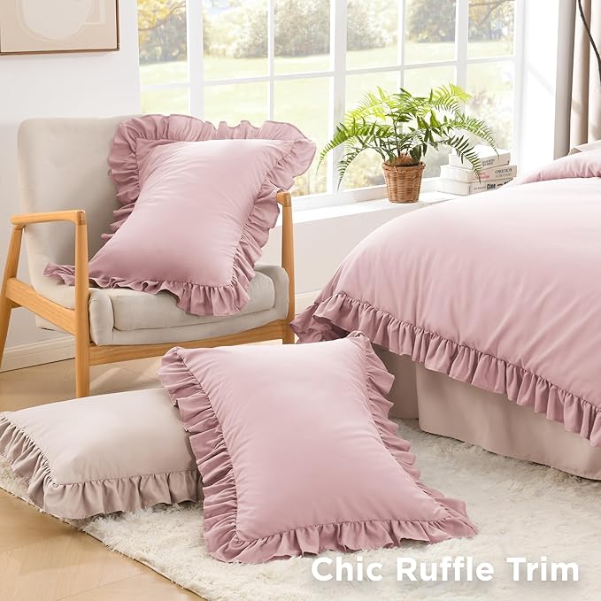 Microfiber Comforter Set - Queen - 90 x 90 in - 3 Piece