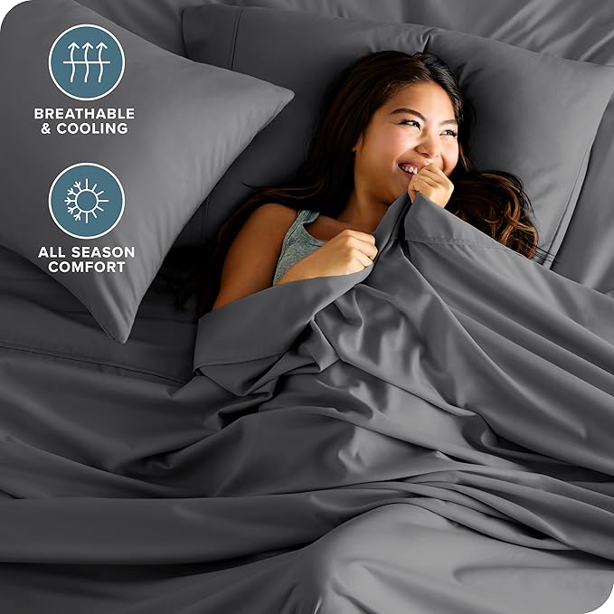 Microfiber Bed Sheet Set - Twin XL - 3 Piece