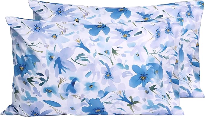 100% Cotton Pillowcase Set - King - 20 x 40 in - 2 Piece